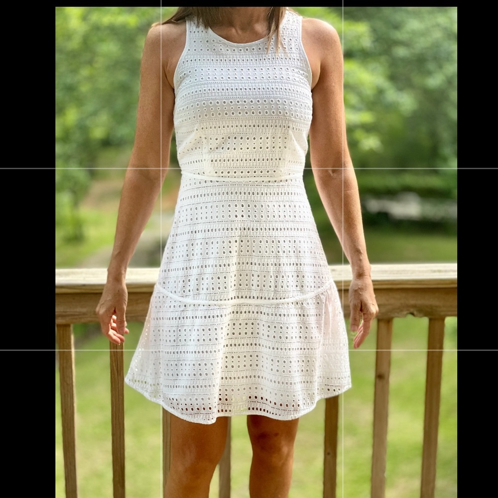 NWT GAP white summer dress